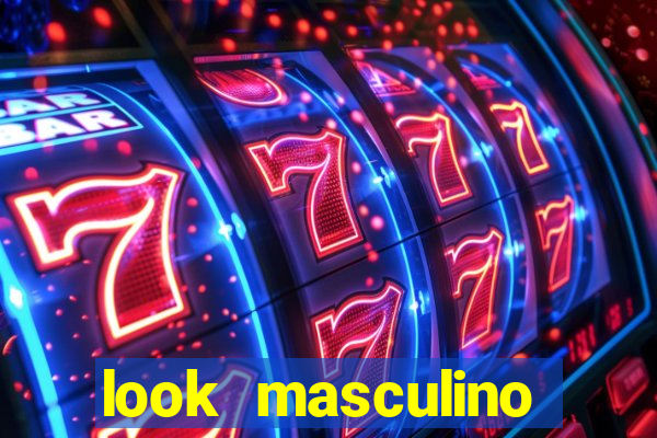 look masculino blazer cinza